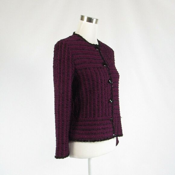 Margot Green dark blue black jacket 10 - Picture 3 of 8
